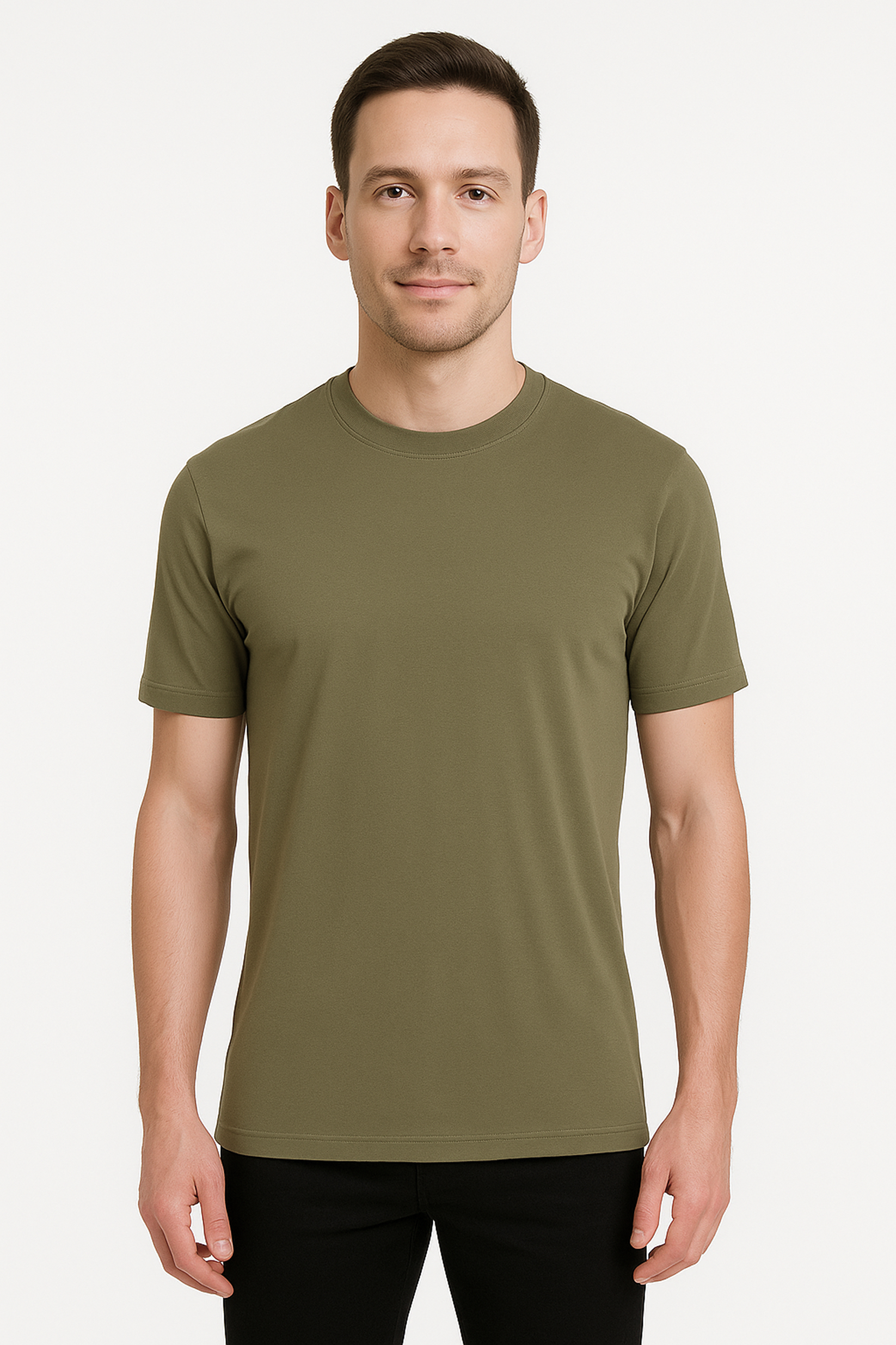 Tricou verde militar